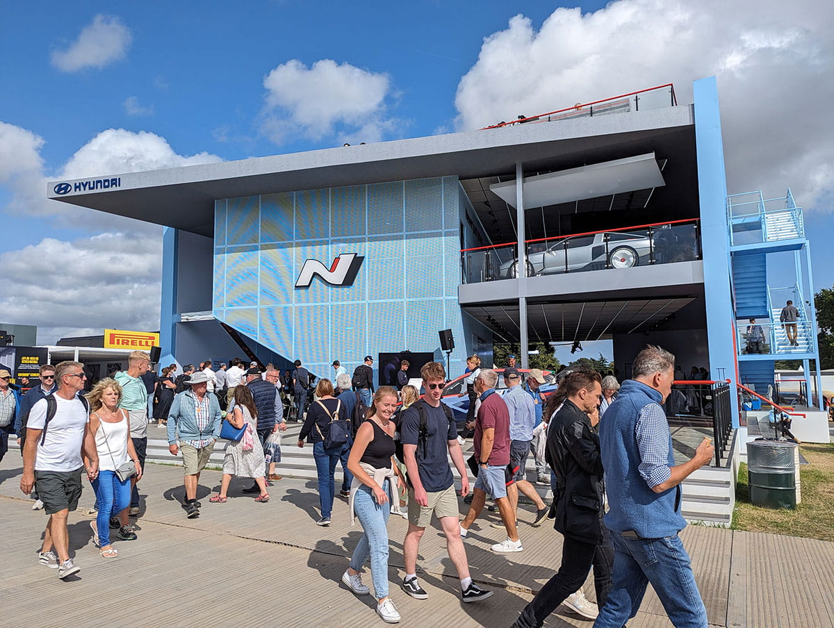 Hyundai Stand At The Goodwood Festival Of Speed 2023. (1)